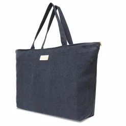 Adorna Sac week-end en lin | Bleu marine