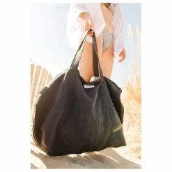 Adorna Sac week-end en lin | Bleu marine