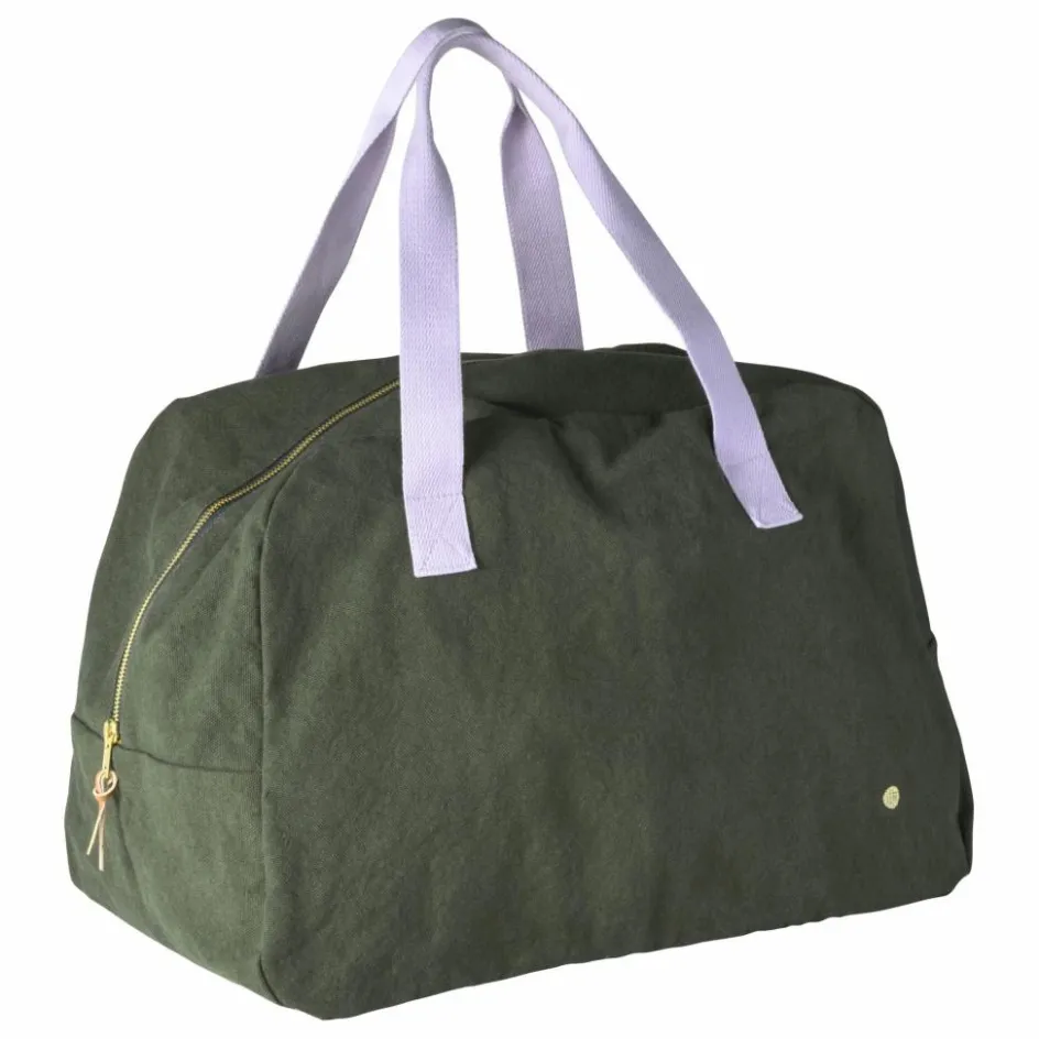 Discount La cerise sur le gâteau Sac Week-end Iona | Vert forêt