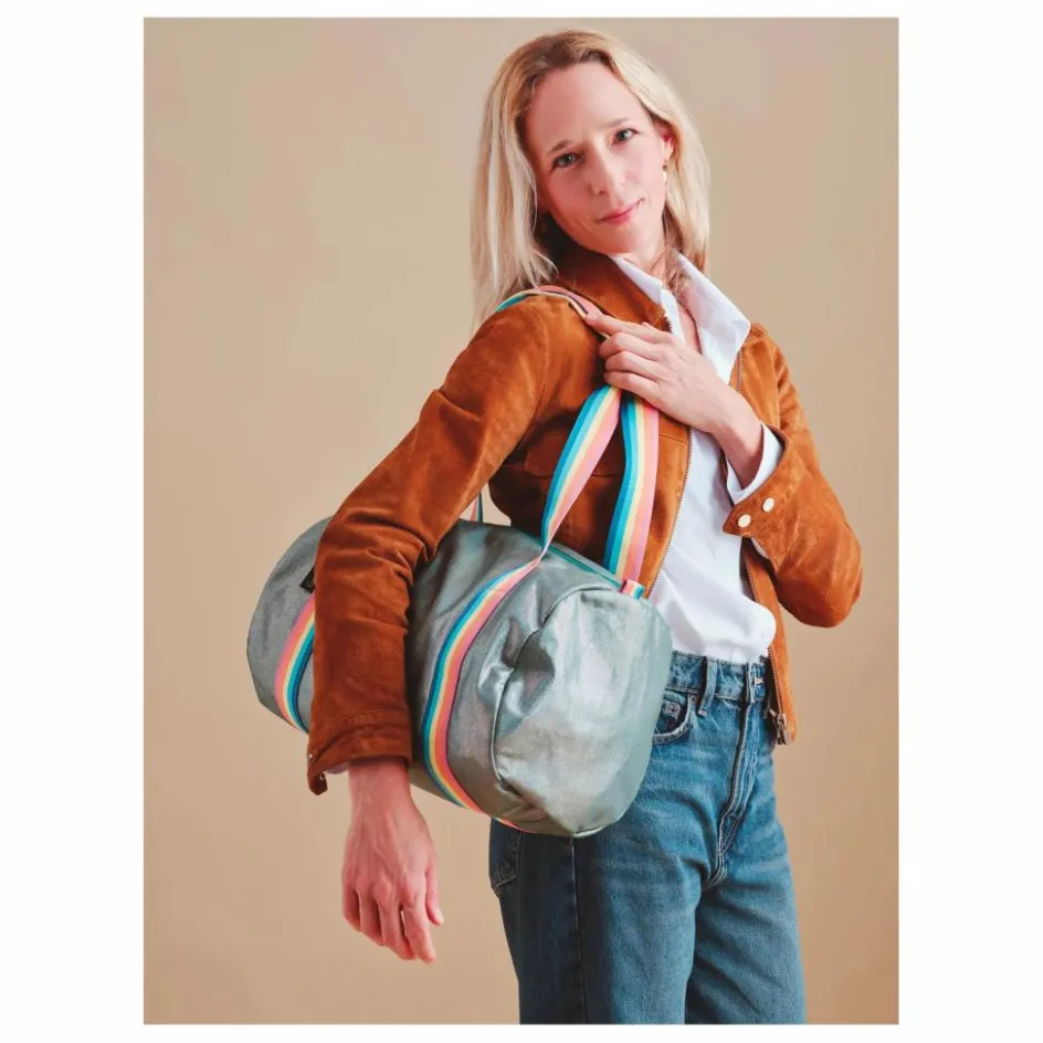 Caramel & Cie Sac Week-end Irisé ||Femme/Enfant Sacs Weeks Ends|Sacs Week-End