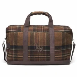 Femme Les Deux Sacs Weeks Ends|Sacs Week-End*Sac Wesam Check Weekender Laine Carreaux |