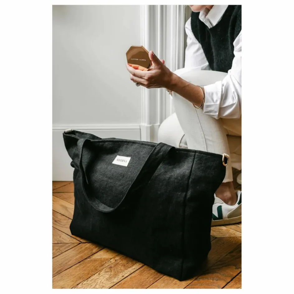 Adorna Sac zippé en lin || Sacs À Langer|Cadeau De Naissance