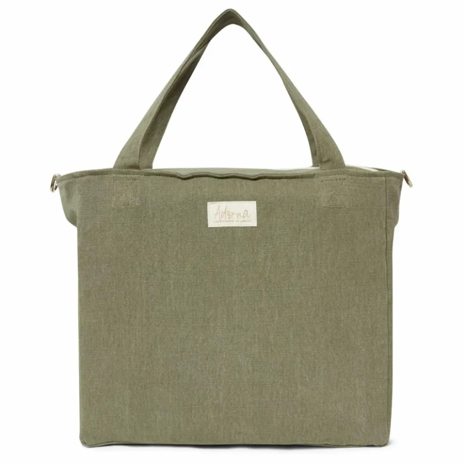 Adorna Sac zippé en lin || Sacs À Langer|Sacs À Langer, Trousses