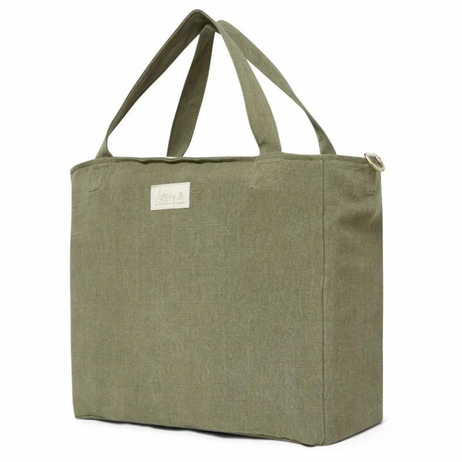 Adorna Sac zippé en lin || Sacs À Langer|Sacs À Langer, Trousses