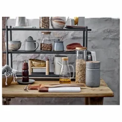 Bloomingville Salière et poivrière Mill en bois - Set de 2| Art De La Table