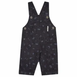 Outlet the new society Salopette Coton Bio Cosmos | Bleu marine