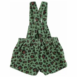 Hot Salopette Courte Léopard Velours Côtelé | Enfant Combinaisons|Bodies, Combinaisons