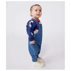 Petit Bateau Salopette Denim Badore || Bodies, Combinaisons|Combinaisons Et Bodies