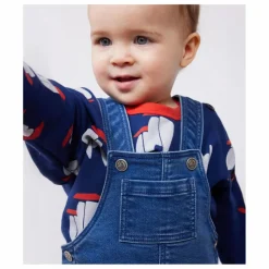 Petit Bateau Salopette Denim Badore || Bodies, Combinaisons|Combinaisons Et Bodies