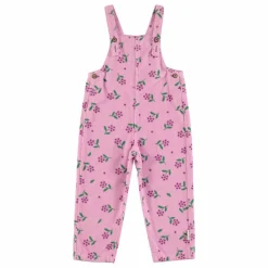 Piupiuchick Salopette Fleurs Velours Côtelé ||Enfant Robes, Combinaisons|Combinaisons Et Bodies