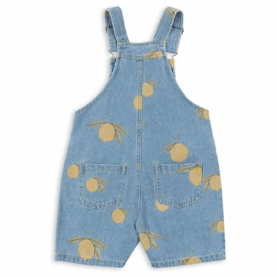Hot Konges Sløjd Salopette Magot Citron Coton Bio | Bleu