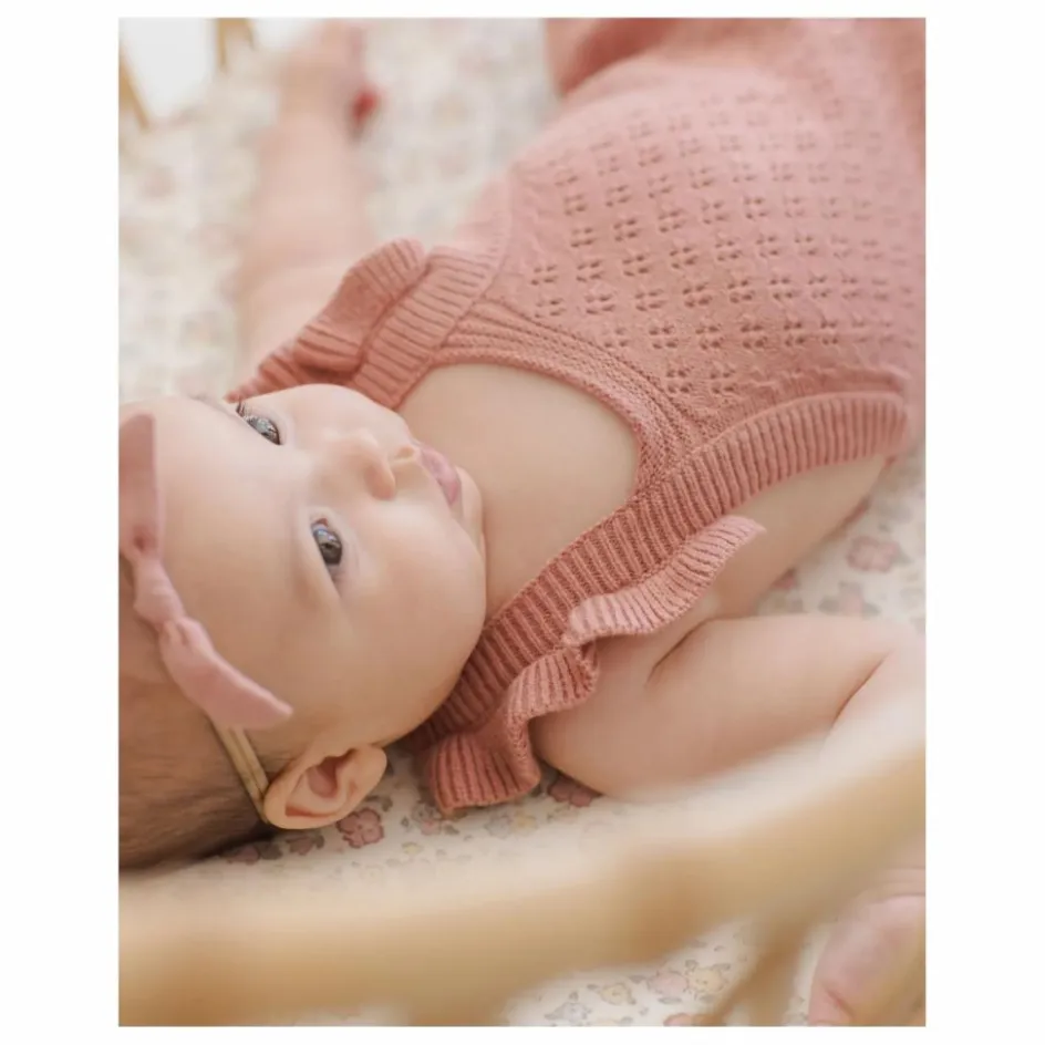 Best Quincy Mae Salopette Maille | Vieux Rose