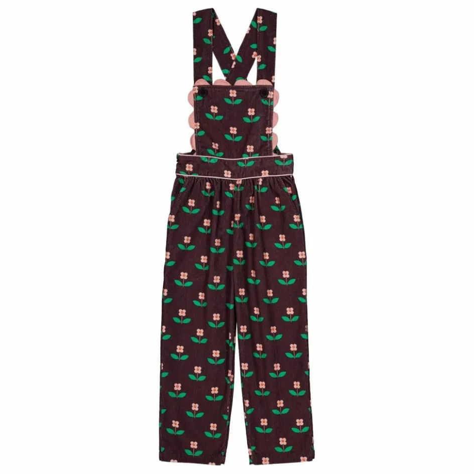 Best Hello Simone Salopette Noisette Fleurie | Marron