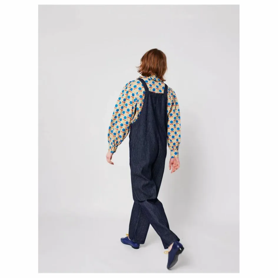 Best Salopette Rayée Denim Coton Bio - Collection Femme | Femme Robes, Combinaisons