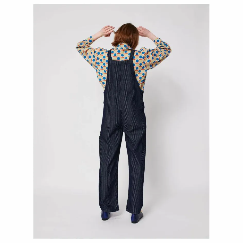 Best Salopette Rayée Denim Coton Bio - Collection Femme | Femme Robes, Combinaisons