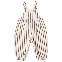 Sale Rylee + Cru Salopette Vintage Rayures | Ecru