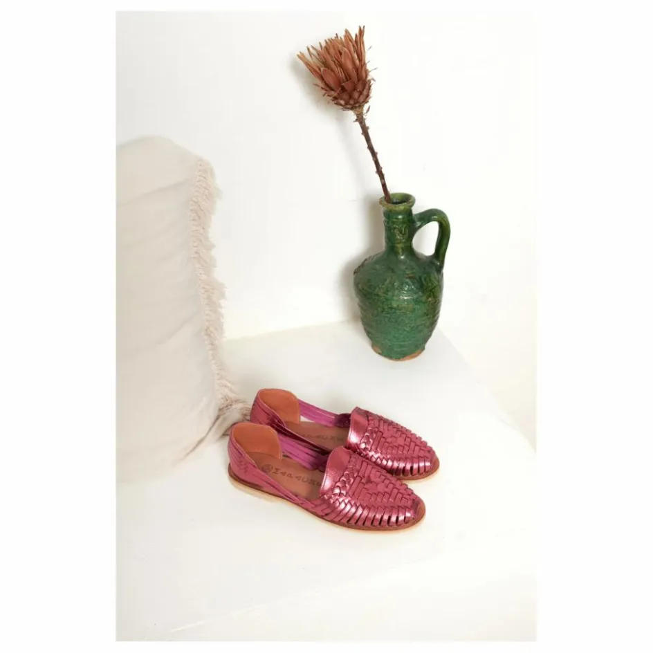 Mapache Sandales Alegre Métallisées ||Femme Sandales, Espadrilles
