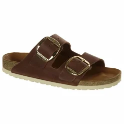 BIRKENSTOCK Sandales Arizona Big Buckle Cuir Gras - Collection Adulte ||Femme Sandales, Espadrilles
