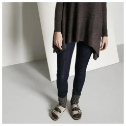 Discount BIRKENSTOCK Sandales Arizona SFB Cuir Suede - Collection Adulte | Taupe