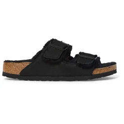 Hot BIRKENSTOCK Sandales Arizona Shearling - Collection Adulte | Noir