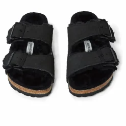 Hot BIRKENSTOCK Sandales Arizona Shearling - Collection Adulte | Noir