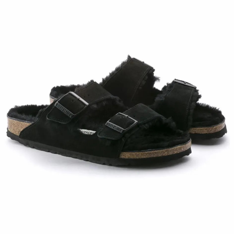 Femme BIRKENSTOCK Sandales, Espadrilles|Sneakers, Chaussures*Sandales Arizona Shearling - Collection Adulte |