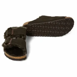 BIRKENSTOCK Sandales Arizona Shearling - Collection Adulte ||Femme Sandales, Espadrilles