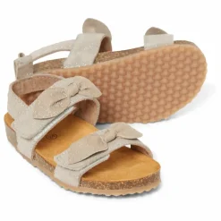 Outlet Pèpè Sandales Double Nœuds Suede - Two Con Me | Argenté