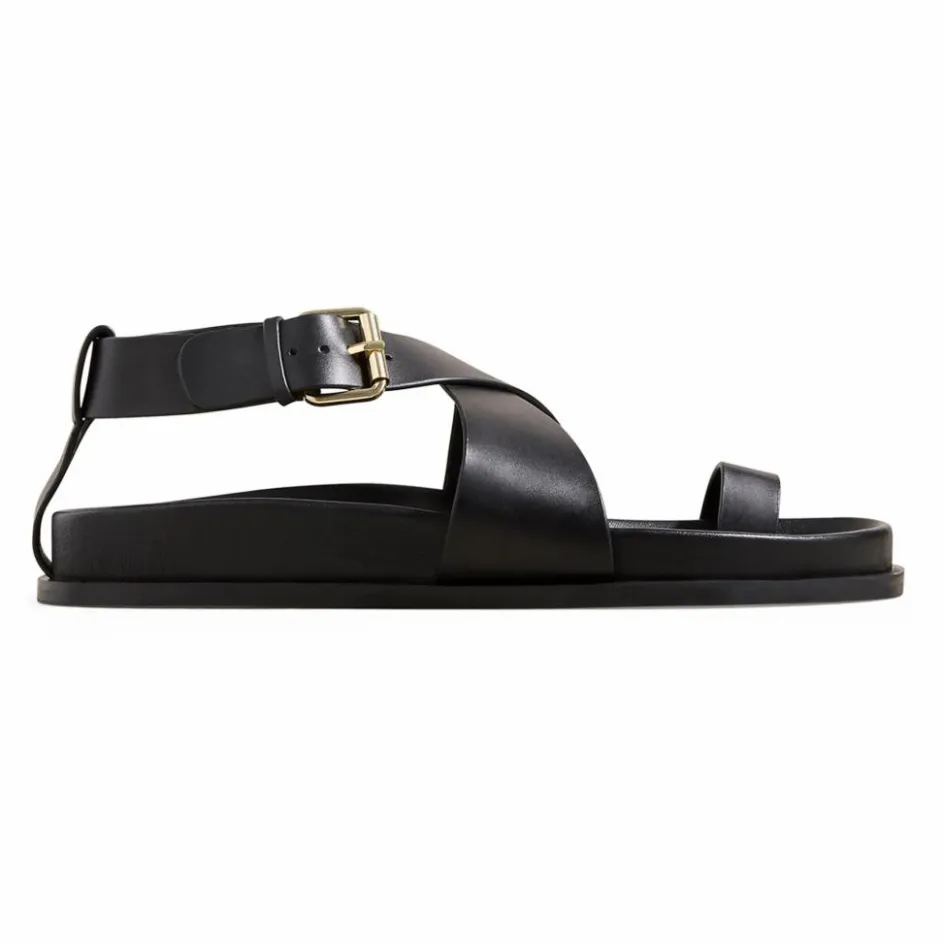 Sale A. Emery Sandales Dula | Noir