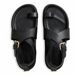 Sale A. Emery Sandales Dula | Noir