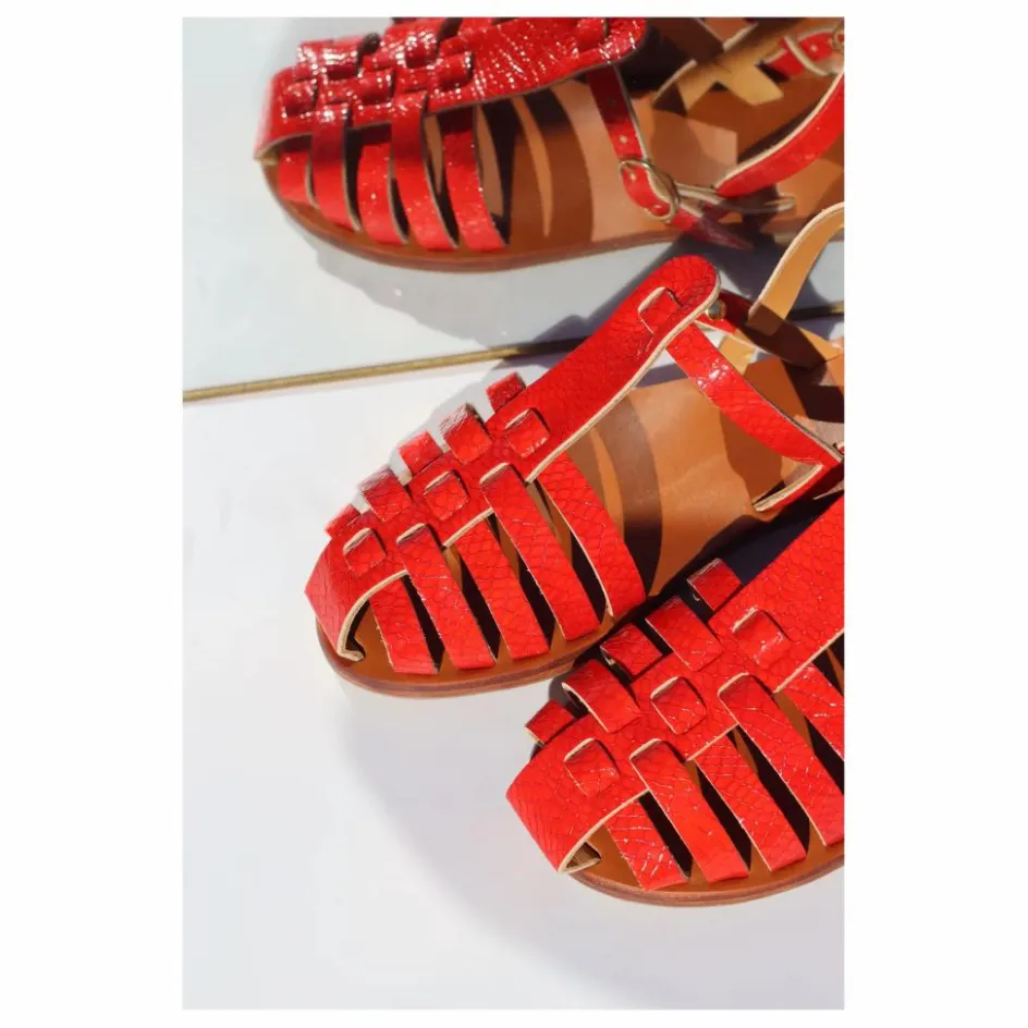 Femme Mama Praïa Sandales, Espadrilles*Sandales Fisherman Lipstick |