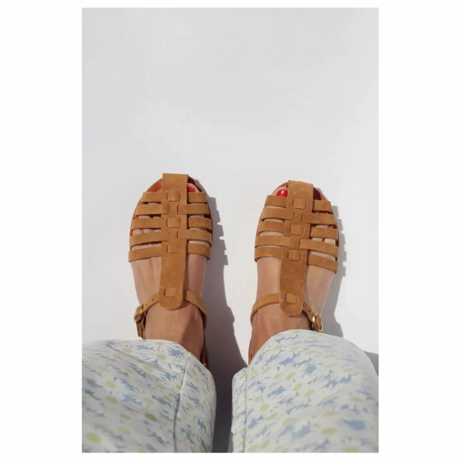 Sale Sandales Fisherman Suede | Femme Sandales, Espadrilles