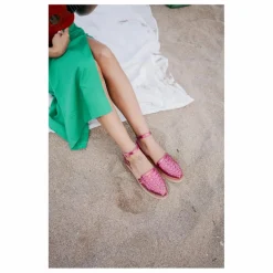 Online Mapache Sandales Loma | Rose fuschia