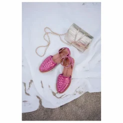 Online Mapache Sandales Loma | Rose fuschia