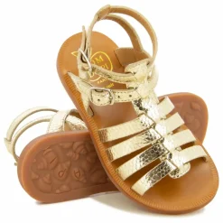 Pom d'Api Sandales Plagette Gladiat ||Enfant Sandales, Espadrilles