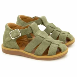 Sale Pom d'Api Sandales Poppy Daddy | Vert kaki