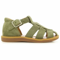 Sale Pom d'Api Sandales Poppy Daddy | Vert kaki