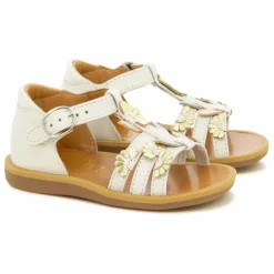 Online Pom d'Api Sandales Poppy Multi Daisy | Crème