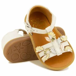 Online Pom d'Api Sandales Poppy Multi Daisy | Crème