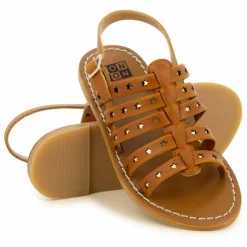 Outlet Bonton Sandales Sandy Spart | Cognac