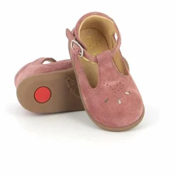 Pom d'Api Sandales Stand Up Salomé Velours ||Enfant Sandales, Espadrilles|Sandales, Nu-Pieds