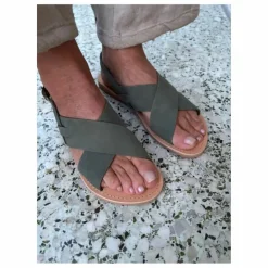 Sale Théluto Sandales Tom | Vert kaki