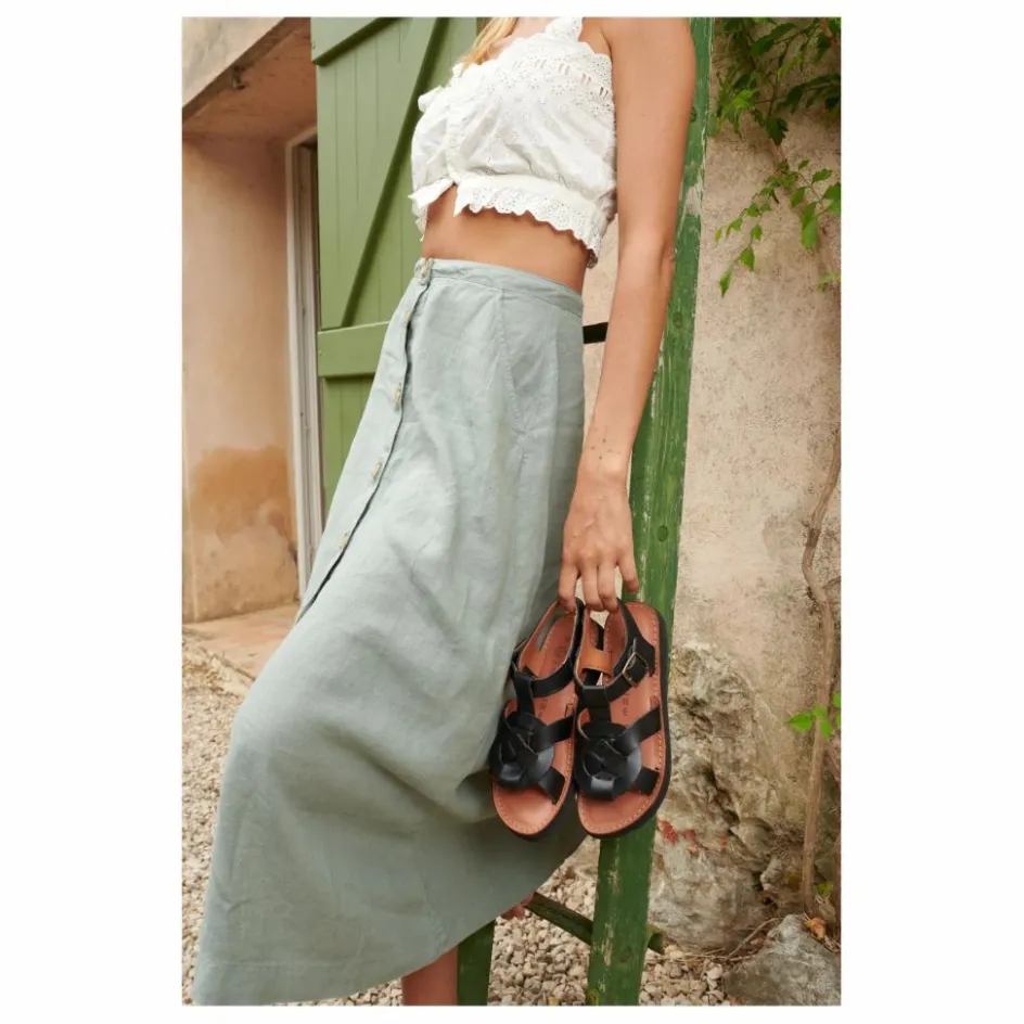 Mapache Sandales Tulum ||Femme Sandales, Espadrilles