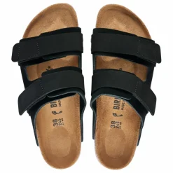 Clearance BIRKENSTOCK Sandales Uji Chaussant Etroit | Noir