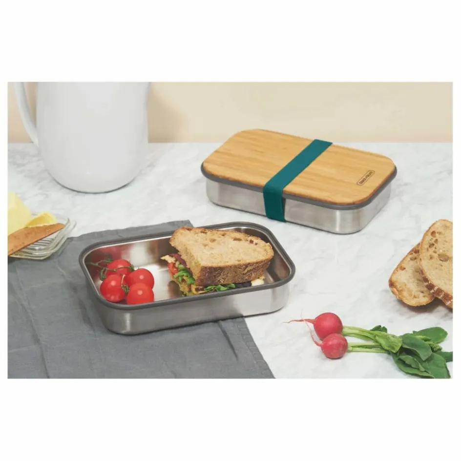 Homme Black + Blum Art De La Table|Voyage, Outdoor*Sandwich box Stainless |
