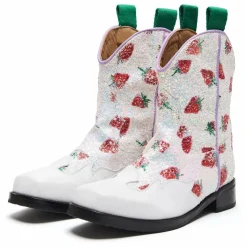 Outlet Santiags Fraise Cuir | Enfant Boots, Bottes