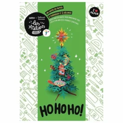 Omy x Gallimard Jeunesse Sapin de Noël à fabriquer| Loisirs Créatifs