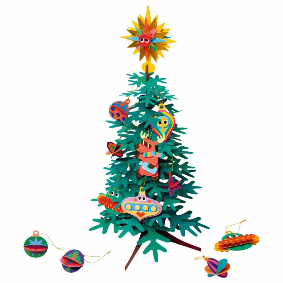 Omy x Gallimard Jeunesse Sapin de Noël à fabriquer| Loisirs Créatifs