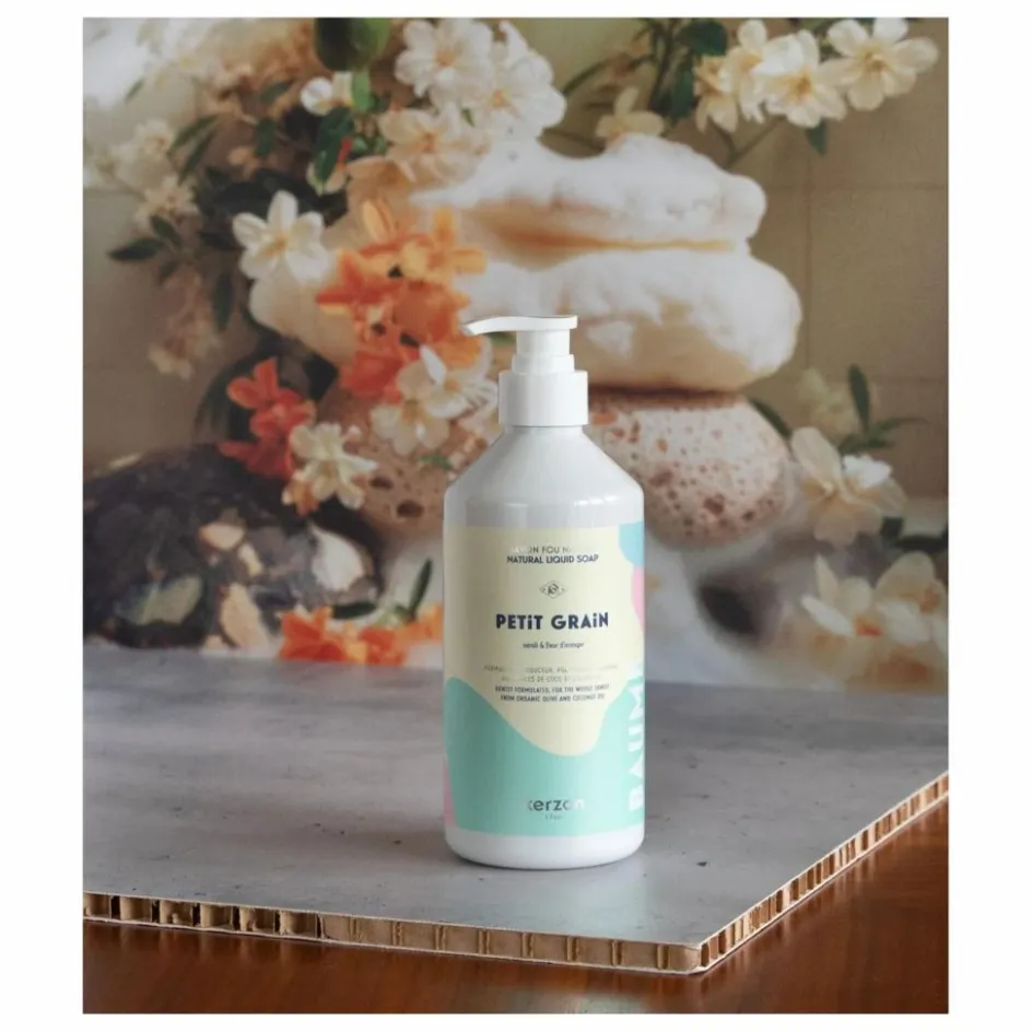 Clearance Kerzon Savon Fou Liquide Petit Grain - 500 ml Non teinté