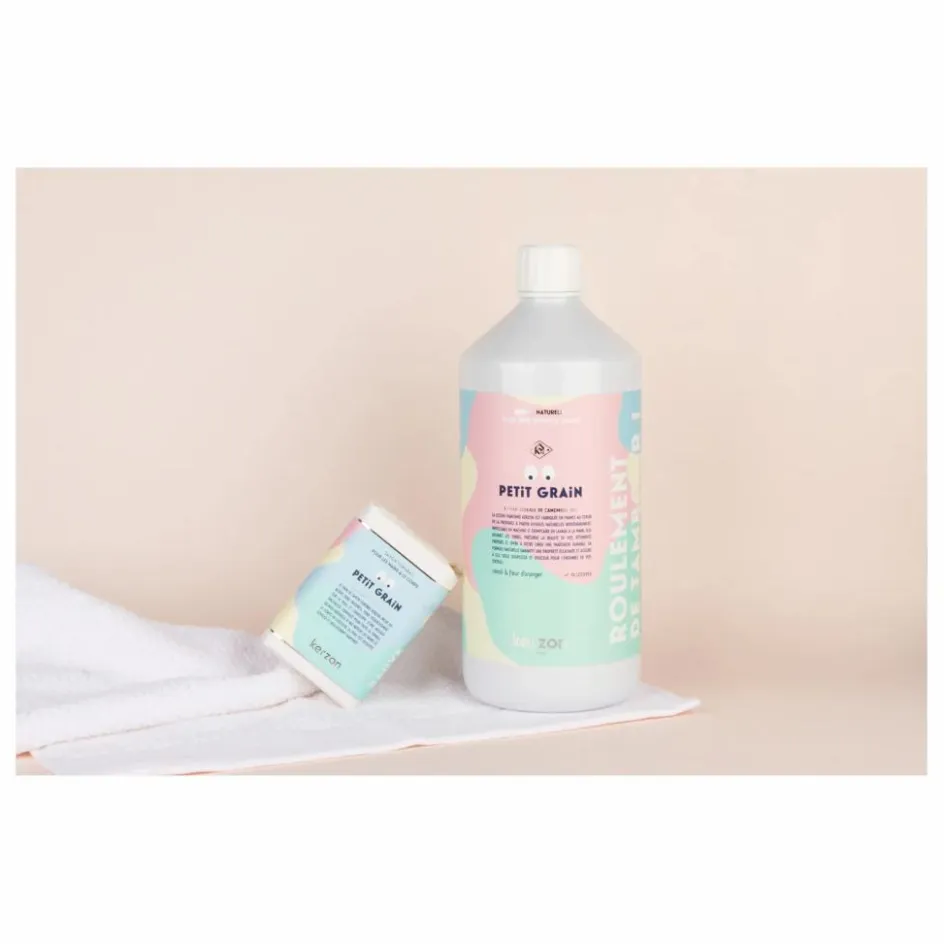 New Kerzon Savon parfumé Petit Grain - 100g Transparent